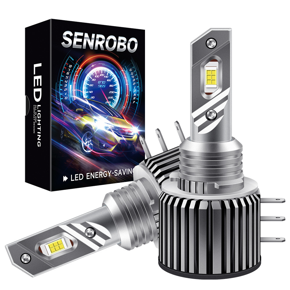 H15 lámpara de coche directamente enchufada en una decodificación de explorador afilado Golf Tuan descubierto Shenhang automóvil faro LED