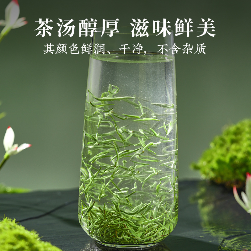 绿茶信阳毛尖2025新茶正品明前头采嫩芽浓香型绿茶罐装茶叶自己喝|undefined