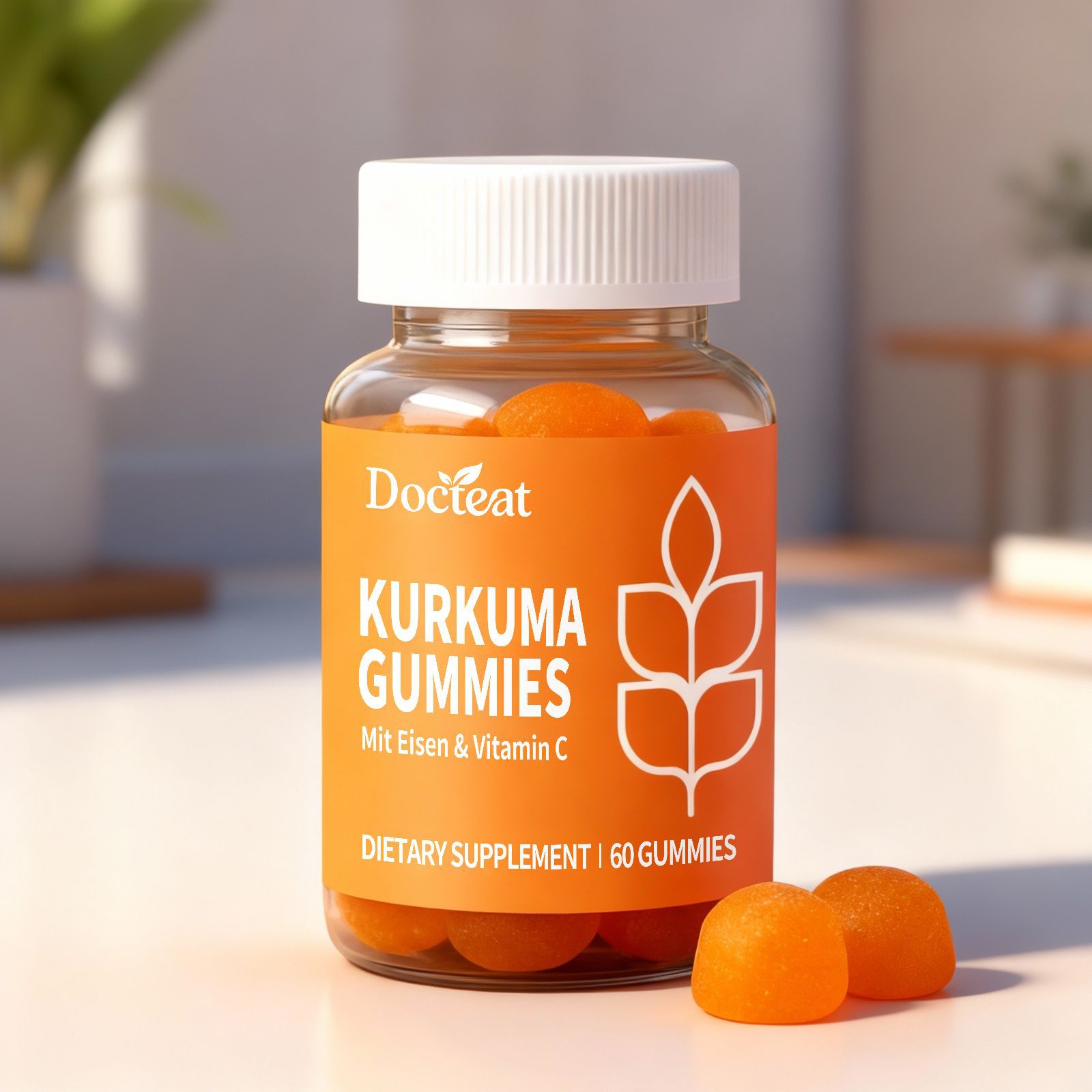 Turmeric Gummies Daily Dietary Supplement For Immune Support_voghion.com