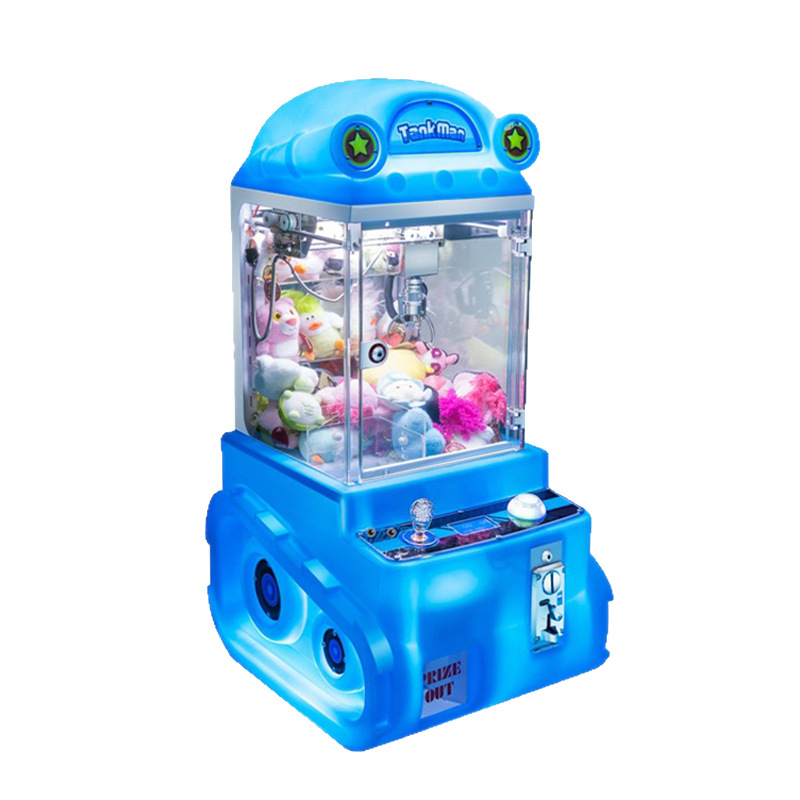 Red popularidad agarrar muñeca clip muñeca máquina pequeña doméstica comercial para niños moneda mini caramelo juguetes de torsión eléctricos