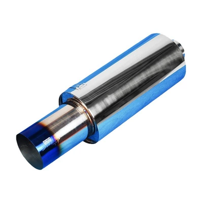 Pipe Stainless Steel Blue-Plated Straight Exhaust pipe