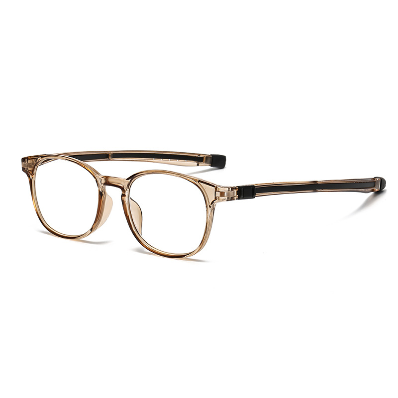 Gafas de lectura anti-luz azul con correa magnética, gafas deportivas anti-caída, gafas de lectura retro literarias para ancianos profesionales