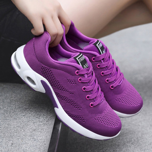 Shoes for Women 2025 New Air-Cushion Shoes Korean Fashion Trendy Foreign Trade Women's Shoes Soft Sole Breathable Sports Shoes for Women