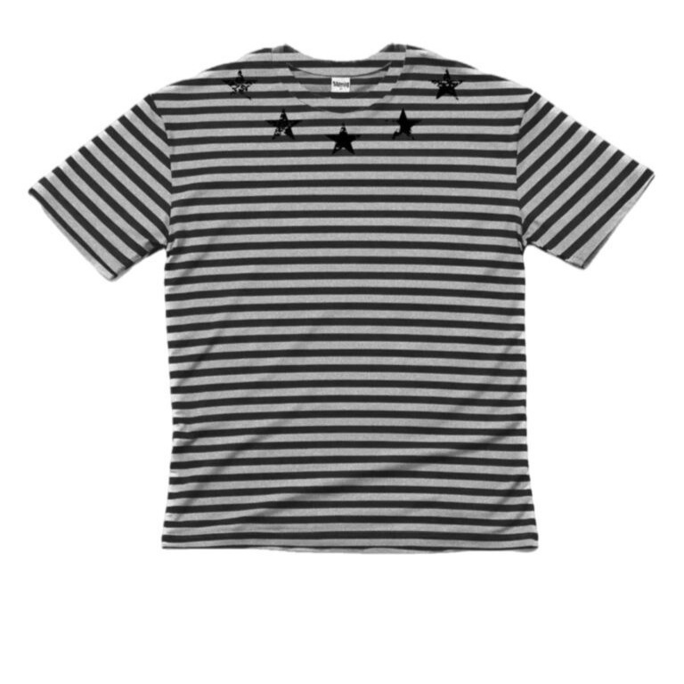 Spring and Summer Cross-Border European and American Dark Retro Y2K Striped Letter Geometric Print Long-Sleeve T-Shirt Women's Top Spring and Summer Cross-Border European and American Dark Retro Y2K Striped Letter Geometric Print Long-Sleeve T-Shirt Women's Top
