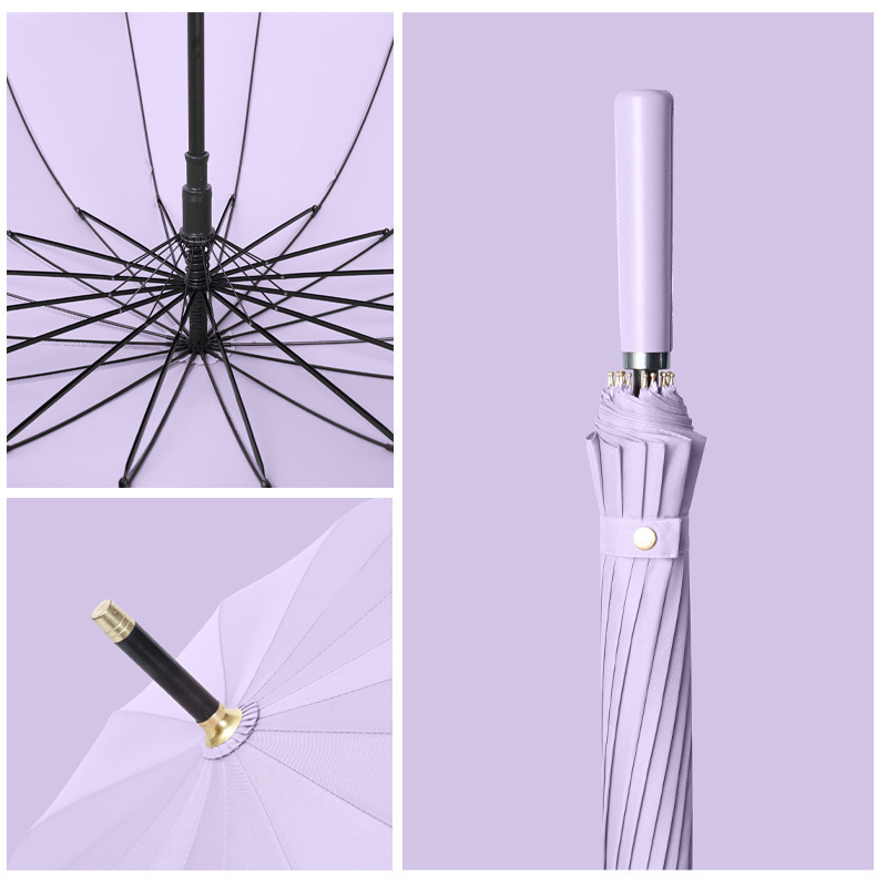 Waterproof men's automatic big umbrella