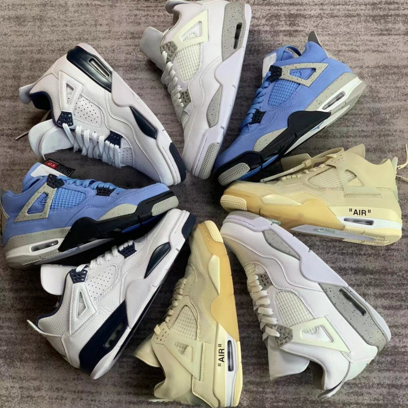 Putian Aj4 Electric Mother Jordan Electric Mother Black Cement Paris Basketball Shoes Joe 4 Yuanyang Aj3 Air Cushion Basketball Shoes