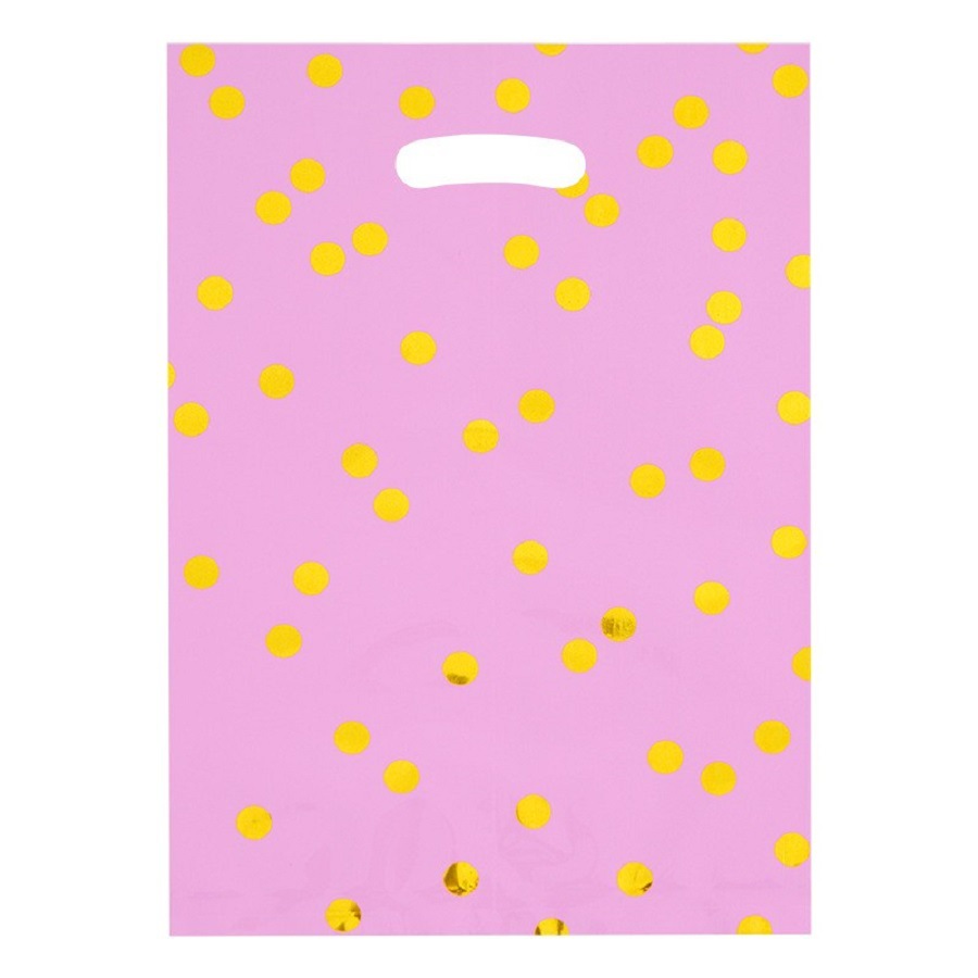 핑크 도트; PET 알루미늄 필름; 팩당 10개