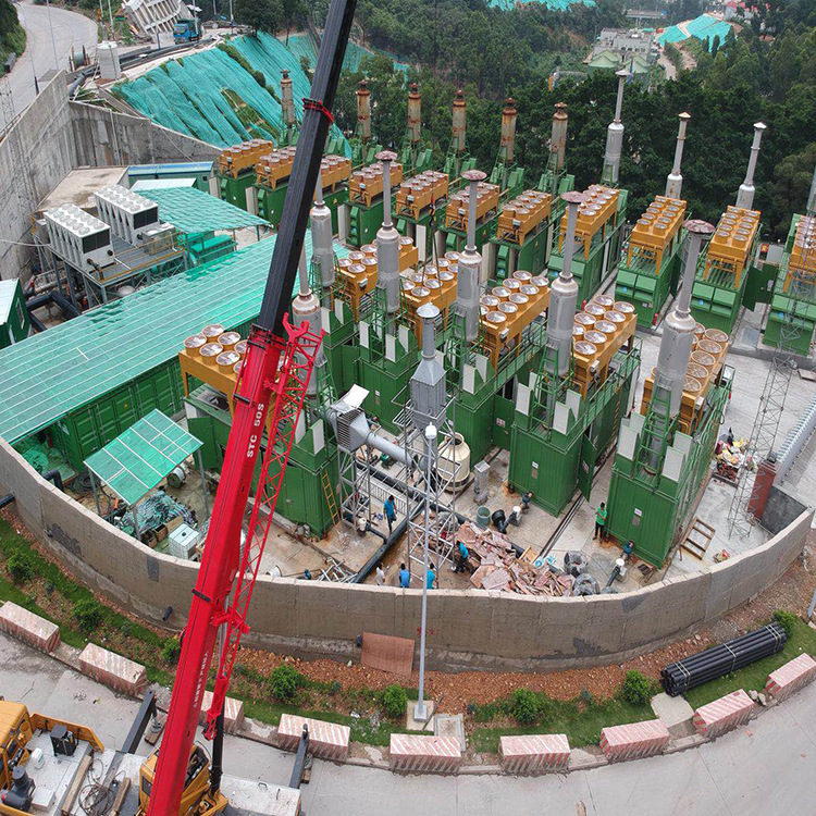 工厂发电机房燃气发电机组四合一净化器 氮氧化物治理 SCR脱硝