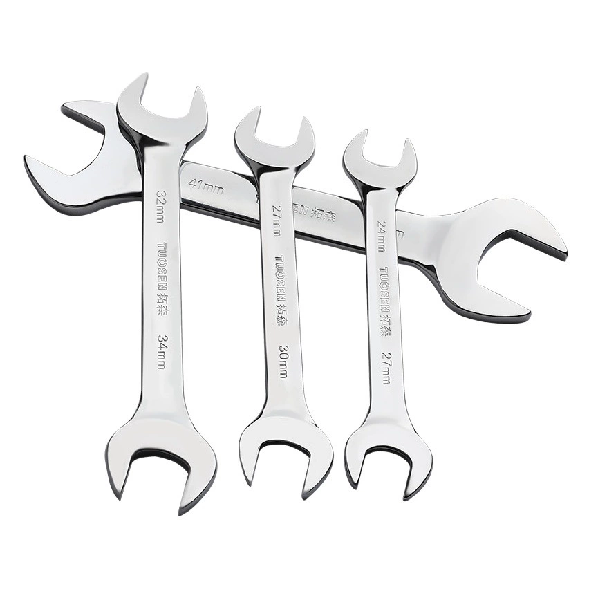 Набор инструментов Tuosen: Двусторонний разводной ключ, двусторонний малый ключ, двухсторонний фиксированный ключ, разводной ключ