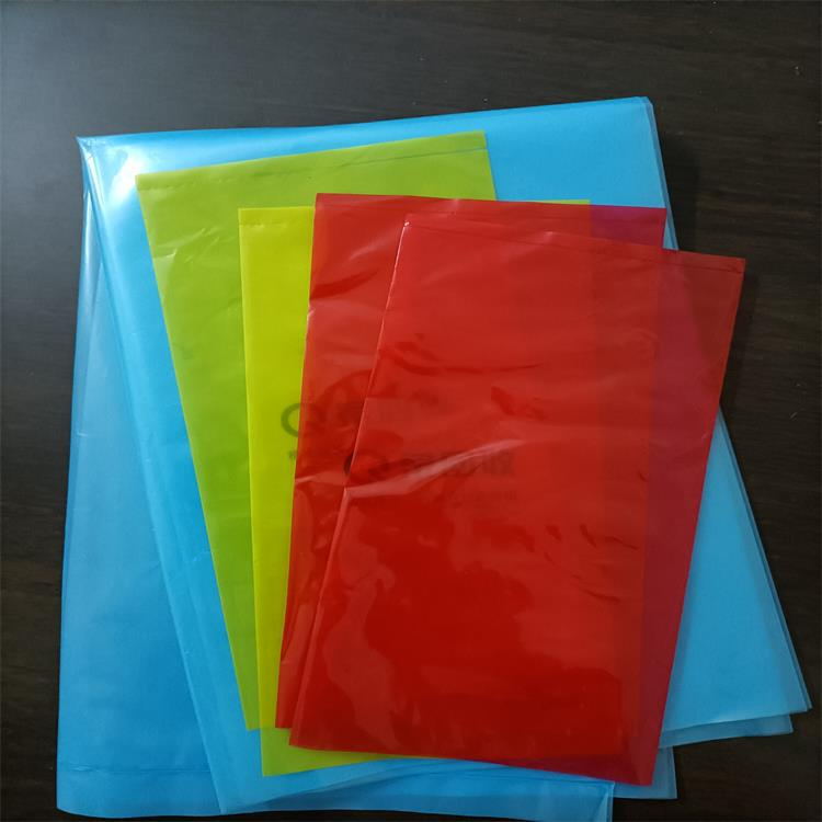 全新料PO底部风琴袋 面包蛋糕包装袋 服装彩色塑胶袋 PO薄膜袋