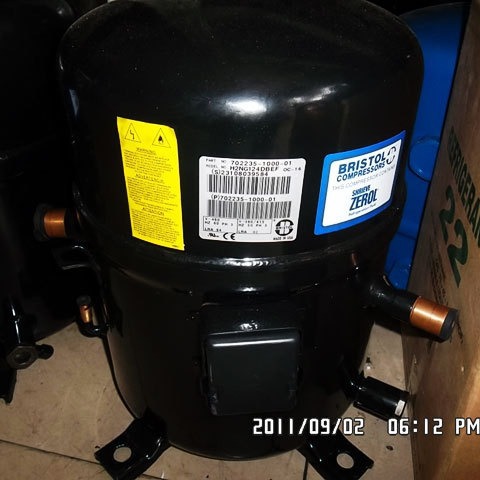 供应布里斯托商用12匹空调压缩机H25G144DBEE制冷压缩机H25G144DB