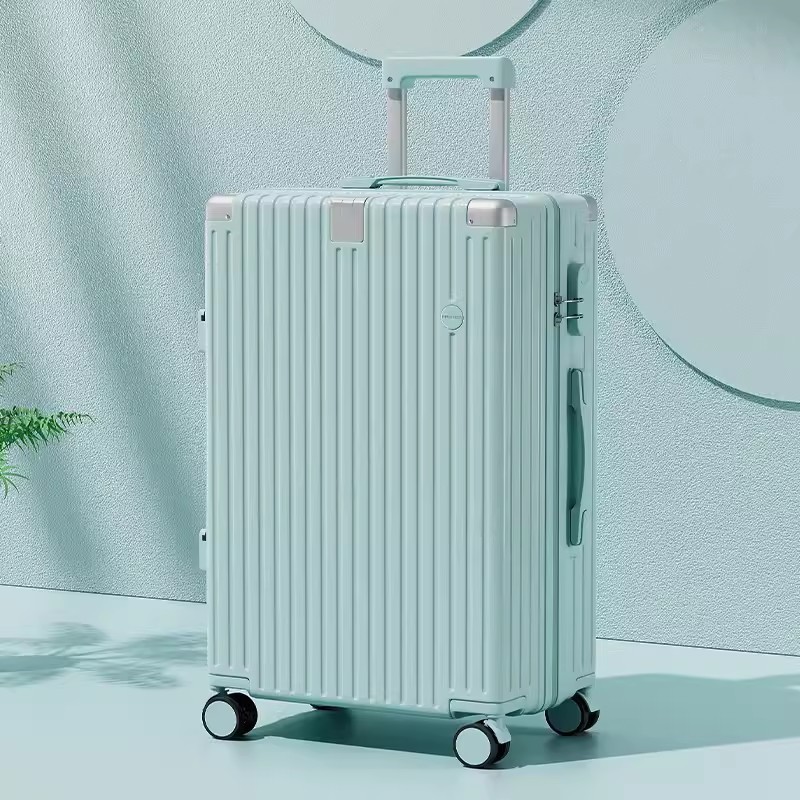 20 pulgadas porta tazas de agua USB carga antichoque esquina zipper maleta varilla de tracción contraseña bolsa de viaje duradera