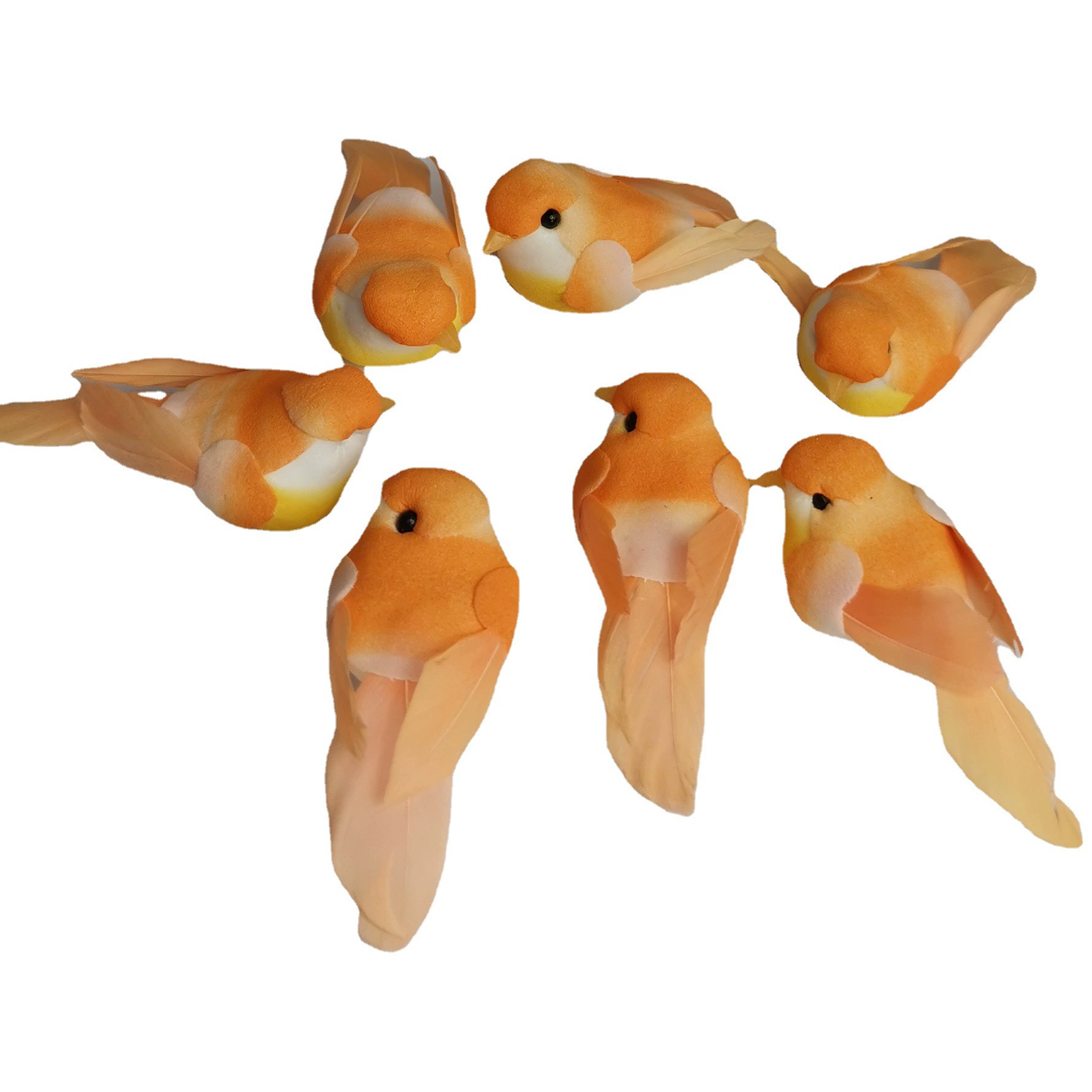 Толстая чирка/шпилька любит перо/имитация перьев птицы 4,5 см