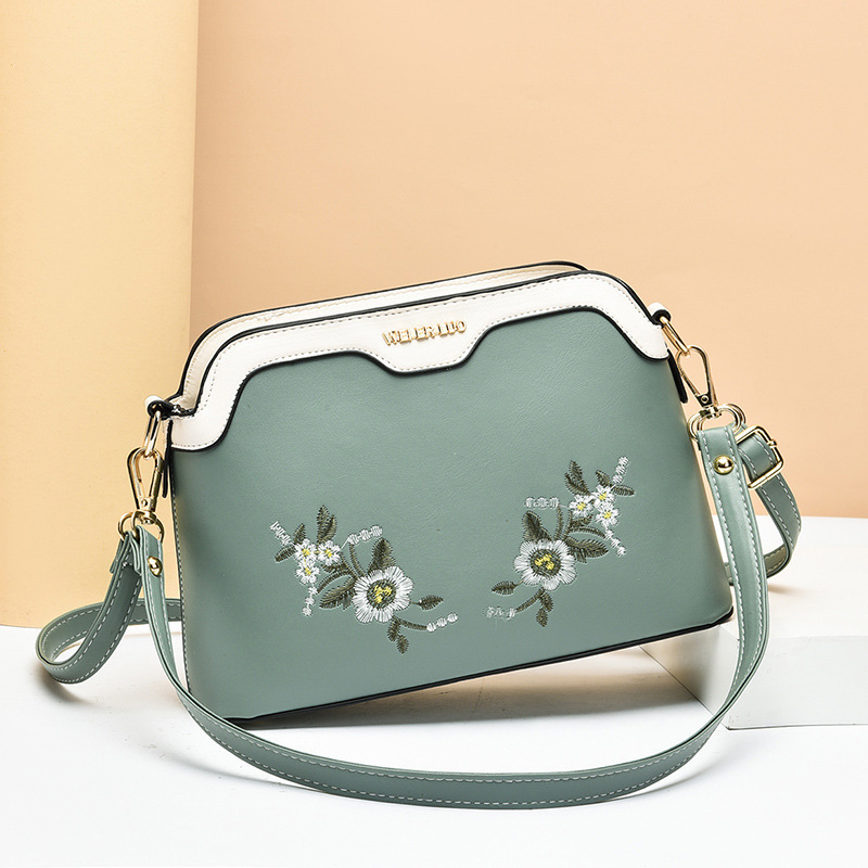 Middle-aged Mother Bag Women's 2021 New Hand Bag Middle-aged and Elderly Women's Small Change Bag Fashionable Shoulder Crossbody Bag Middle-aged Mother Bag Women's 2021 New Hand Bag Middle-aged and Elderly Women's Small Change Bag Fashionable Shoulder Crossbody Bag