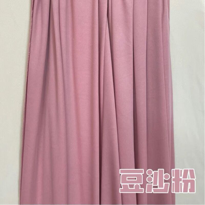 创垚婚庆粉色牛奶丝布料弹力布幔吊顶婚礼堂顶部韩式多层波浪纱幔|undefined