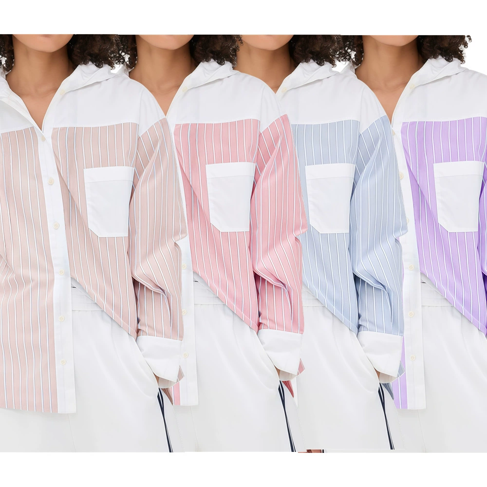 Новый весенний и осенний продукт 2025 AliExpress повседневная женская рубашка амазонка с капюшоном кардиган