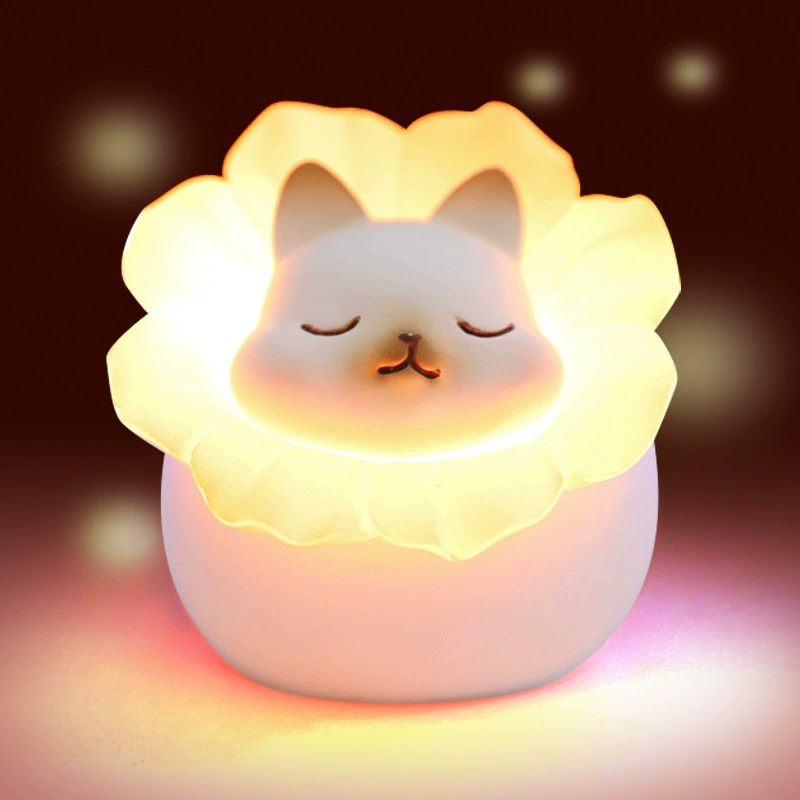 Fat Dudu Creative Electroplating Slip Star Light Cute Dedin Night Lantern Boy Girls and Girls' Birthday Valentine\'s Day Gift
