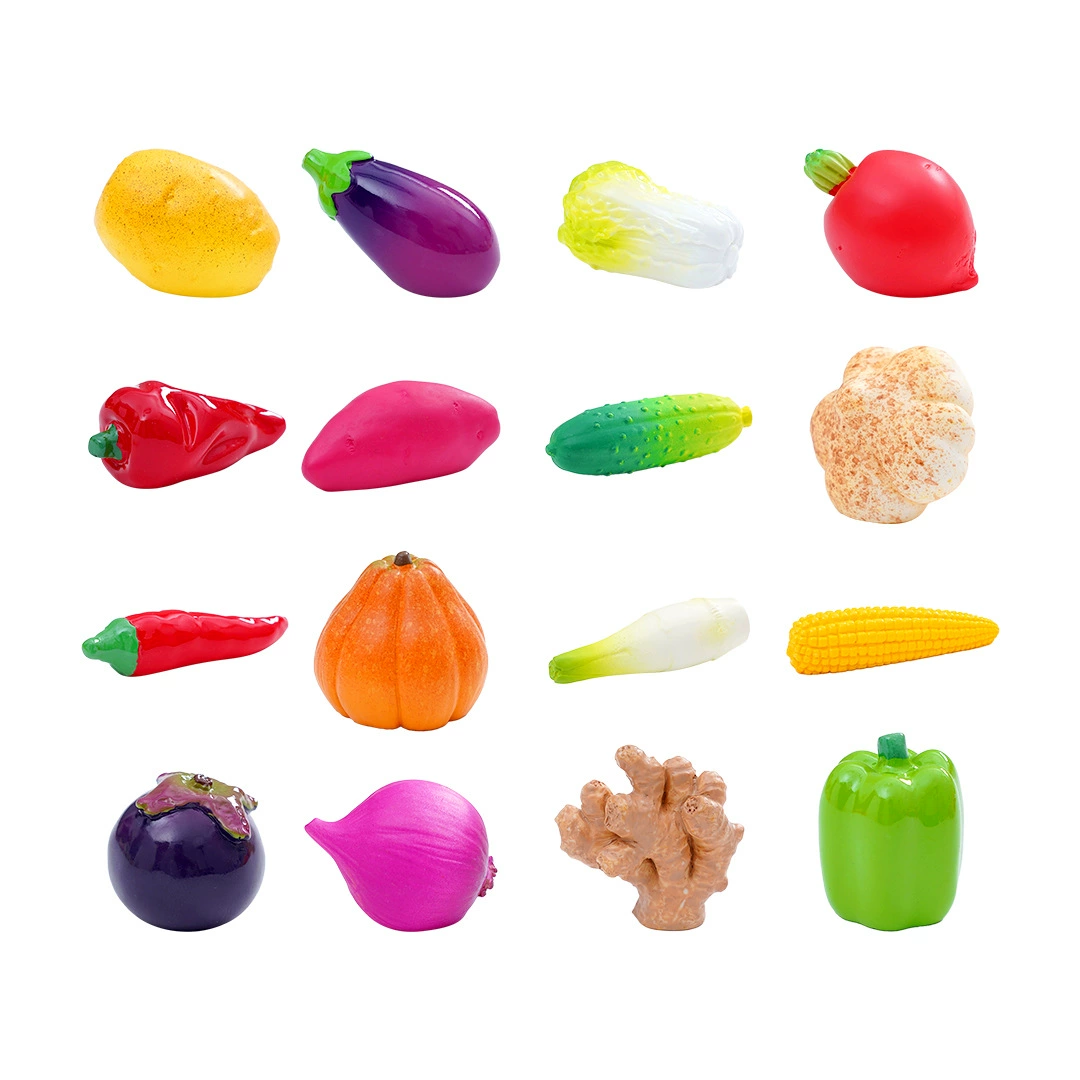 Creative big realistic food play, small decorations with accessories, micro landscape, DIY decoration