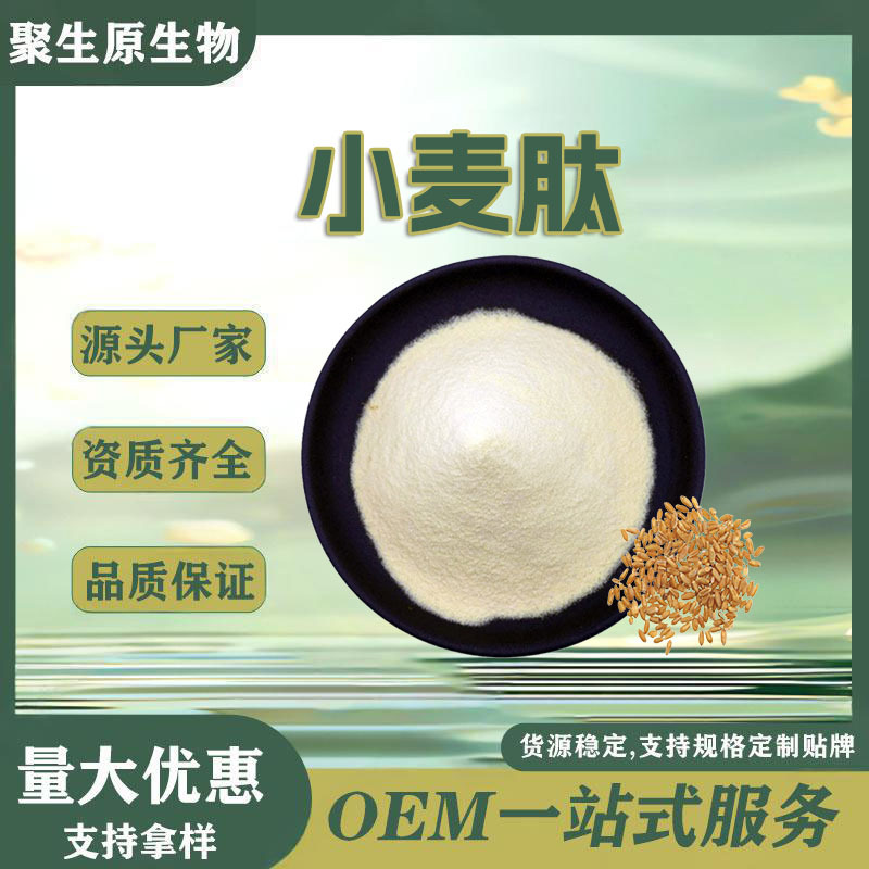 小麦肽99%食品级原料现货供应量大从优小麦低聚肽 小分子活性肽