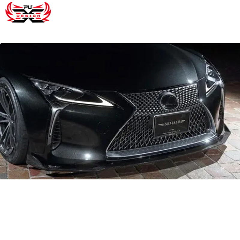 Suitable for Lexus Lc500 Front Bumper Modification Art Style Diffuser Front Lip Dry Carbon Fiber Spoiler