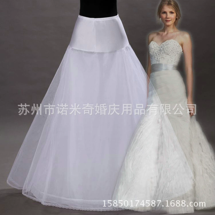 Оптовая Продажа с фабрики Свадебная юбка поддержка свадебное платье юбка поддержка производительности поставки A-Line Талия Нижняя юбка поддержка