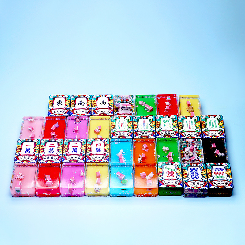 마작 오일 드롭 [색상 랜덤]