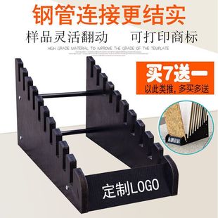 New Multi-Layer Tile Sample Block Display Rack Floor-Standing Display Rack Wooden Floor Bracket Stone 600 Sample Display Rack