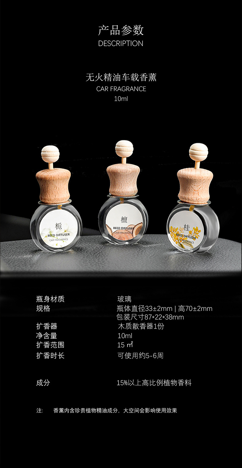 Car Air Outlet Aromatherapy Osmanthus Lasting Fragrance Car Deodorant Fresh Perfume Car Perfume Car Fragrance