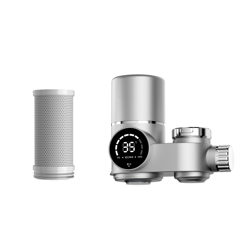 Comercio exterior pantalla digital purificador de agua de grifo cocina doméstica filtro de agua del grifo filtro de agua de ultrafiltración bebida directa
