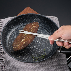 304 Stainless Steel Steak Clips Korean BBQ Clips Extended Bread Clips Home Goods Food Clips Self-Service Dish Clips