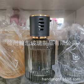 120ml无火香薰瓶空瓶玻璃瓶车载香薰瓶扩香器可喷色印刷打样代发