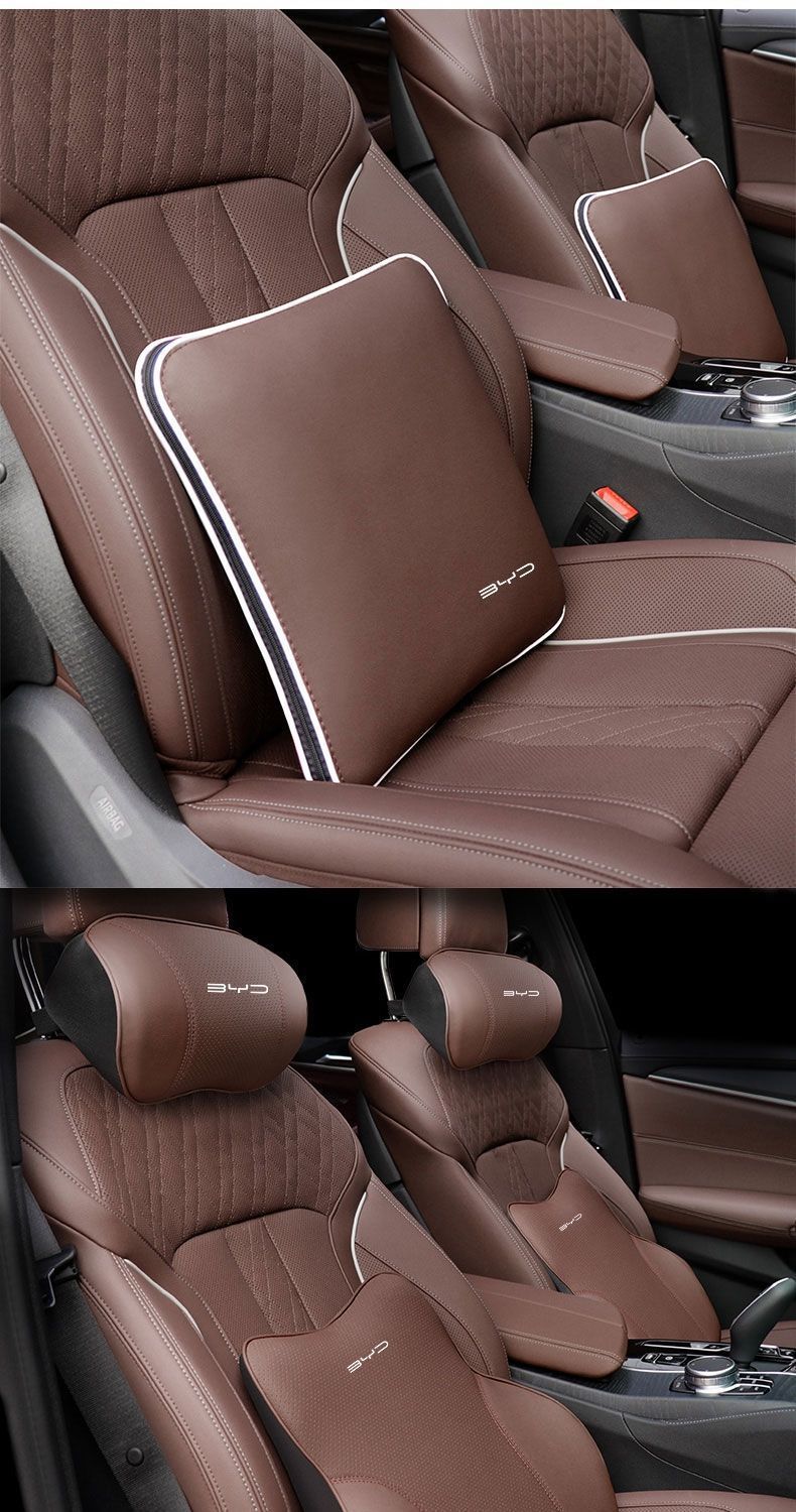 Suitable for Byd Dolphin Car Headrest and Lumbar Support Qin Songyuan Plus Pro Tang Ev Han Dm Destroyer