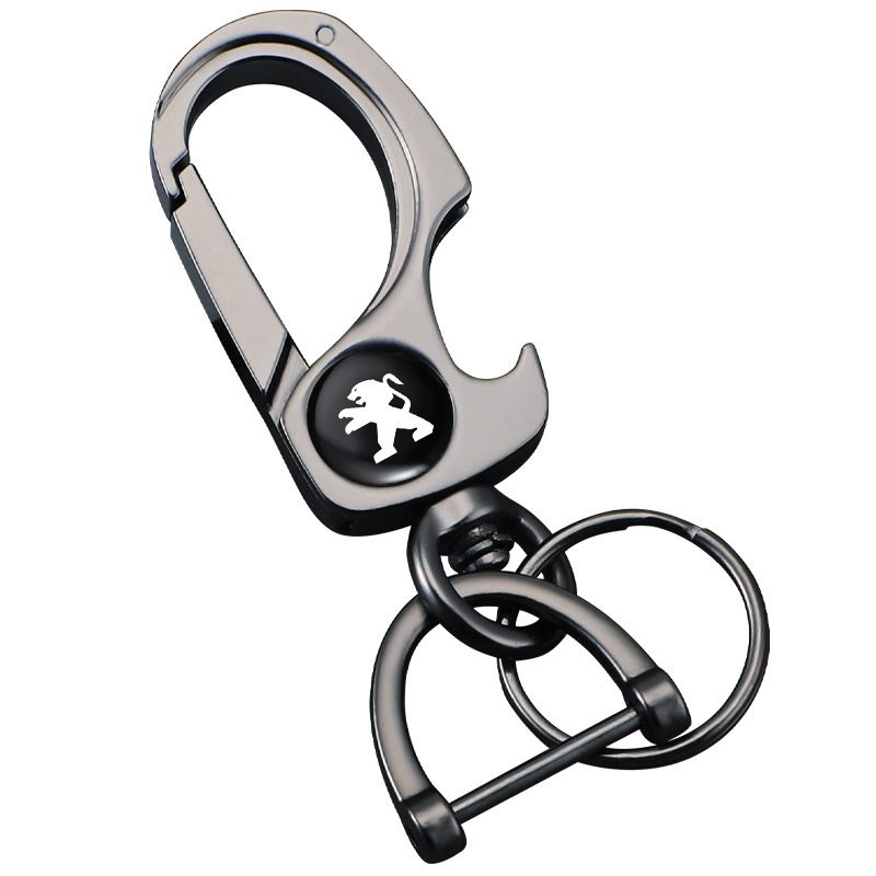 Llavero creativo para hombre, llavero de cintura, hebilla colgante, coche, cuchillo expreso portátil, llavero, colgante de llave de coche