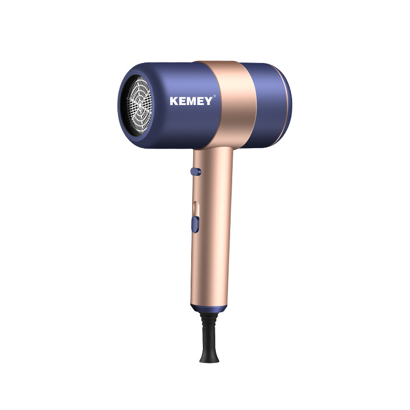 Secador de pelo Kemei con gran potencia de viento, modelo transfronterizo KM-8016, secador de pelo con iones negativos y temperatura constante, secador de pelo eléctrico silencioso de alta potencia. image 9
