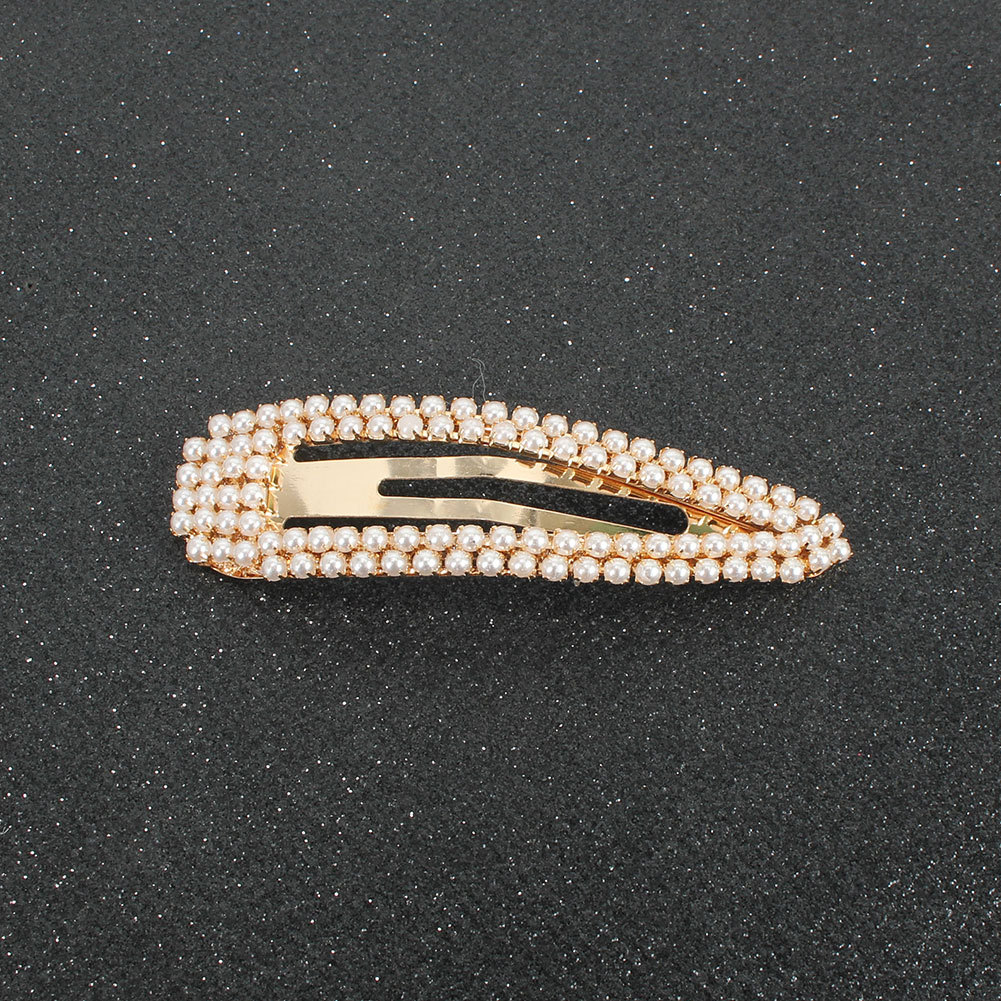 Fashion Retro Alloy Inlaid Pearl Headband display picture 2