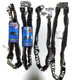 抗剪防据压电动自行车锁摩托车防盗锁链子锁加长门锁山地车链条锁