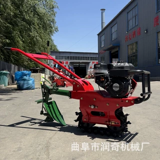 独轮小型链轨履带微耕机开沟耕地除草犁地翻土机农用茶园微耕机