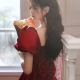 Toast Dress 2024 Summer New Style Elegant Retro Bride's Engagement Return Evening Dress for dress Women