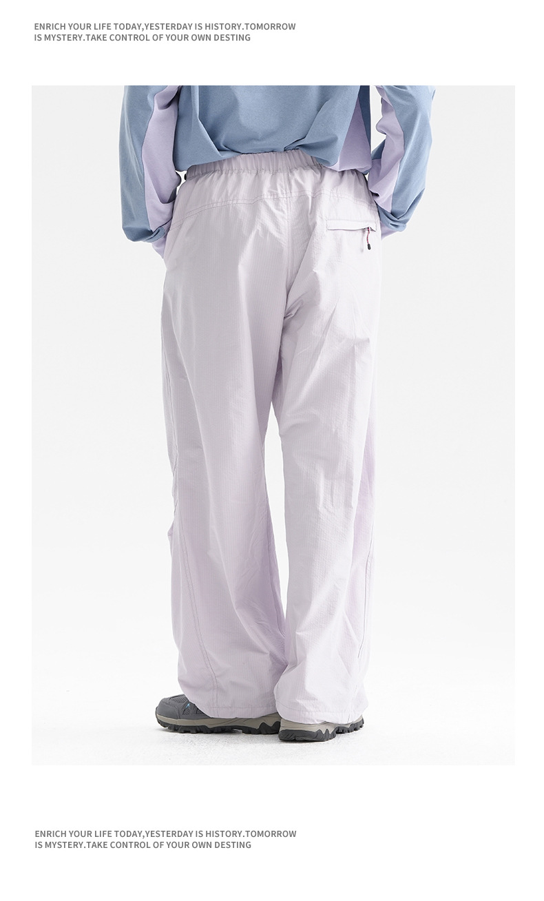 Outdoor Quick Dry Leichte Casual Hose Männer Frauen Mode Lose Sport Techwear Cargo Hosen Jogger Jogginghose Paar Hosen – Detail 30
