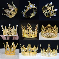 Трансграничный ажурный день рождения торт орнамент короны набор любви украшение день рождения цветы декоративные аксессуары короны завод