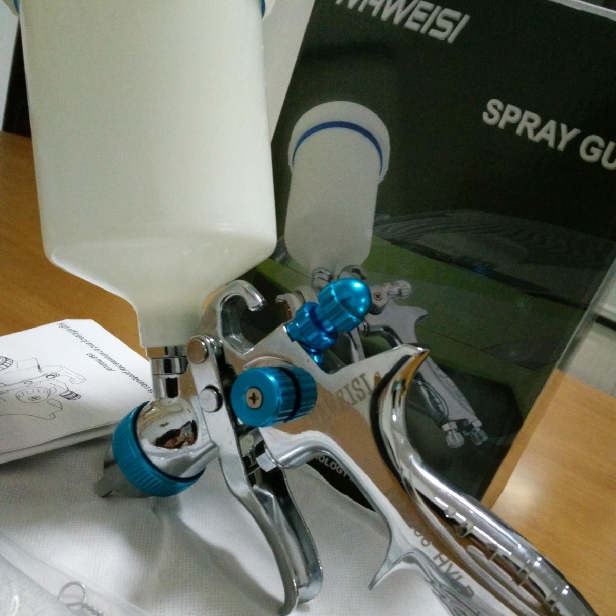 汽车喷枪日本太乙TY206低压高雾化汽保喷枪 环保喷枪 面漆喷枪