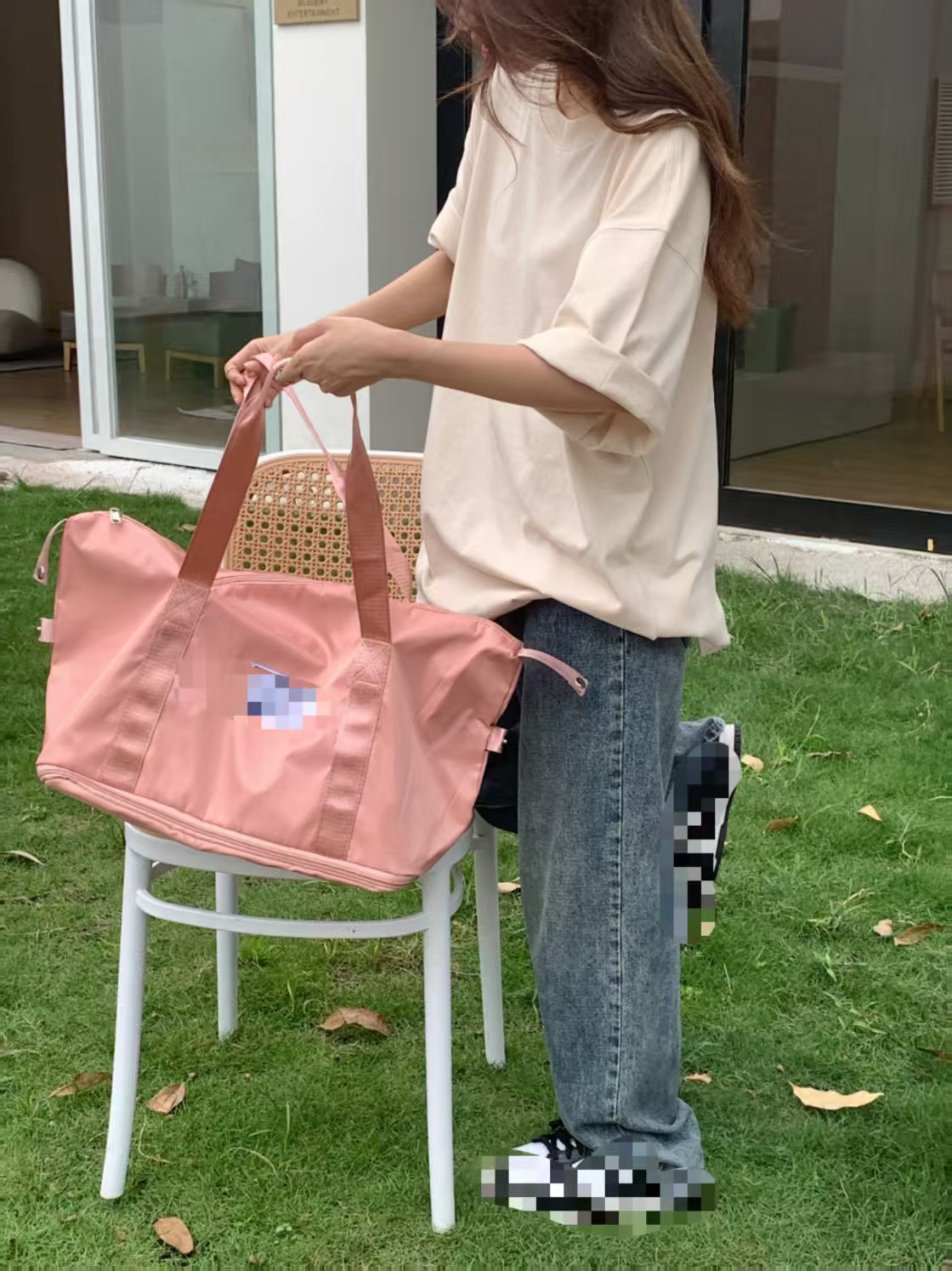 분홍색