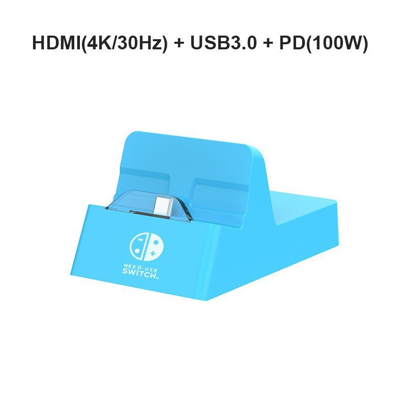 适用Switch游戏机多功能底座 typec转HDMI+PD+USB高清4k扩展坞|undefined
