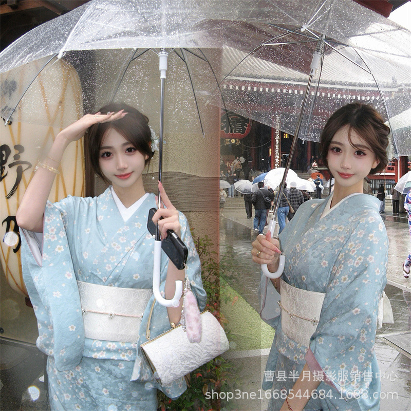 Divine Maiden Kimono Women's Formal Wear Traditional Improved Chinese Style Japanese Style Personal Photo Shooting Dress