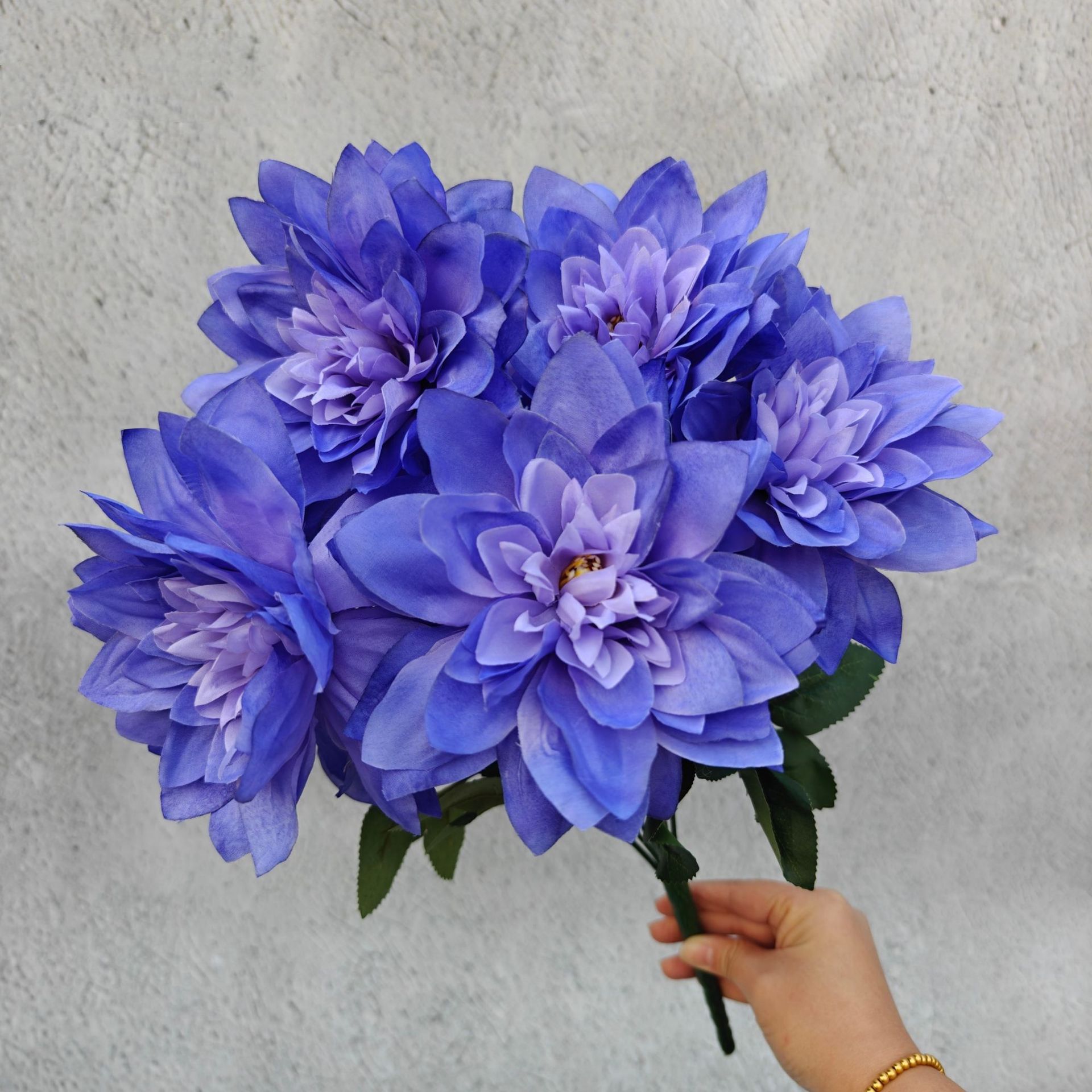 보라색 파란색