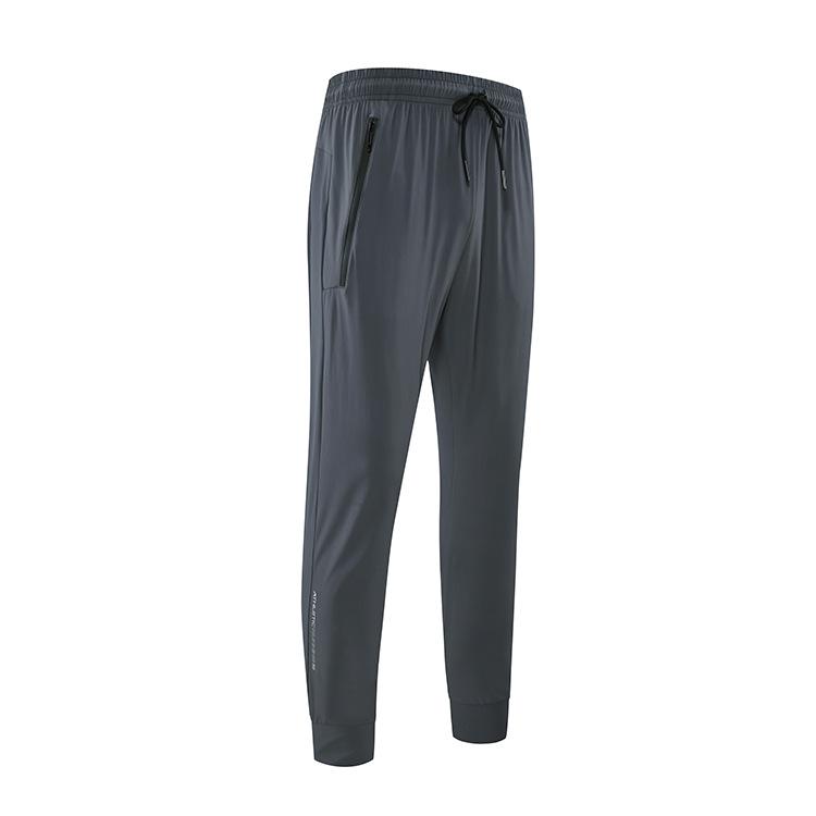 Pantalones deportivos de verano para hombres pantalones de yoga casuales sueltos delgados versátiles transpirables apretados atados al tobillo pantalones de entrenamiento de fitness