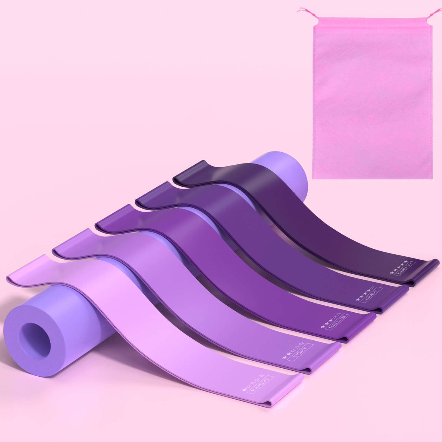 Cinturón de resistencia Cinturón de yoga Cinturón elástico Entrenamiento de fitness Cinturón de tracción de glúteos Ejercicio Sentadilla Baile Cinturón elástico Cinturón de estiramiento