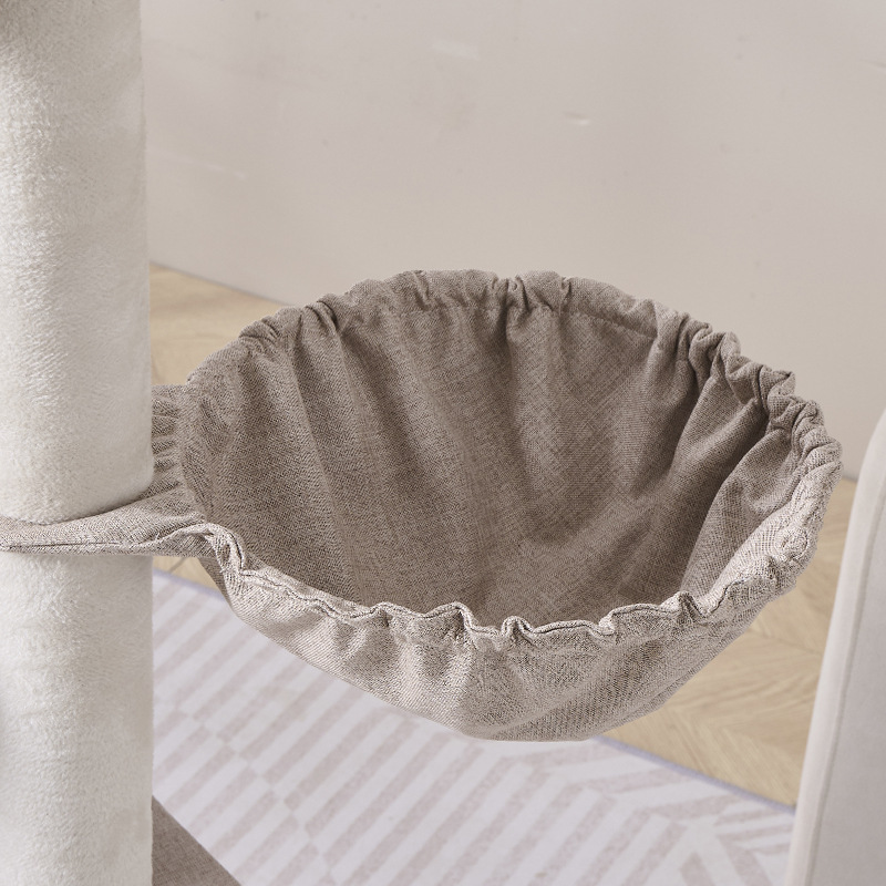 Estante de escalada para gatos grande, mesa de salto para gatos, algodón y lino, nido para gatos fresco, fácil de limpiar, juguetes para gatos, suministros para mascotas, soporte al por mayor, envío