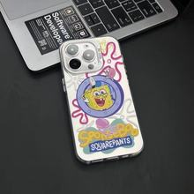 新款海绵宝宝适用苹果15pro欧美16手机壳14promax可爱13pro小众12