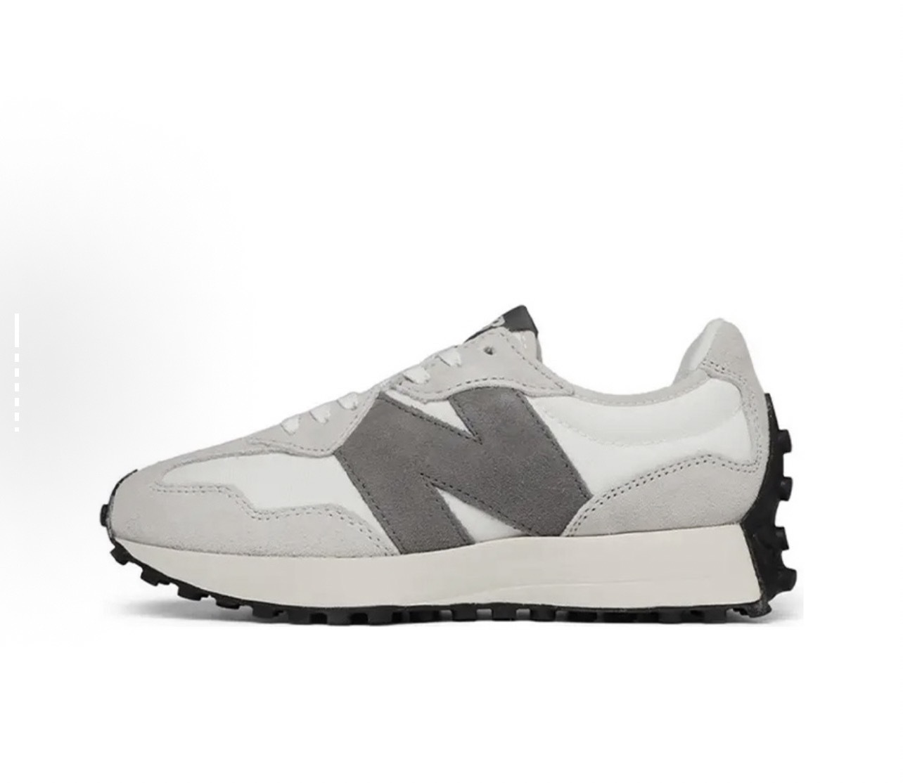 Putian Chunyuan nb327 Yuanzu gris negro samurai zapatos de hombre ligero de suela gruesa deportiva casual zapatos de mujer retro zapatos papá